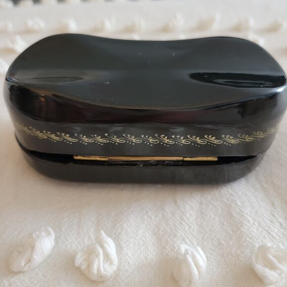 VTG Russian Fedoskino Hand Painted Frog Prince Ivan Signed Lacquer Hinged Box - Picture 6 of 16